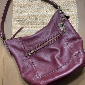 The Sak leather hobo bag